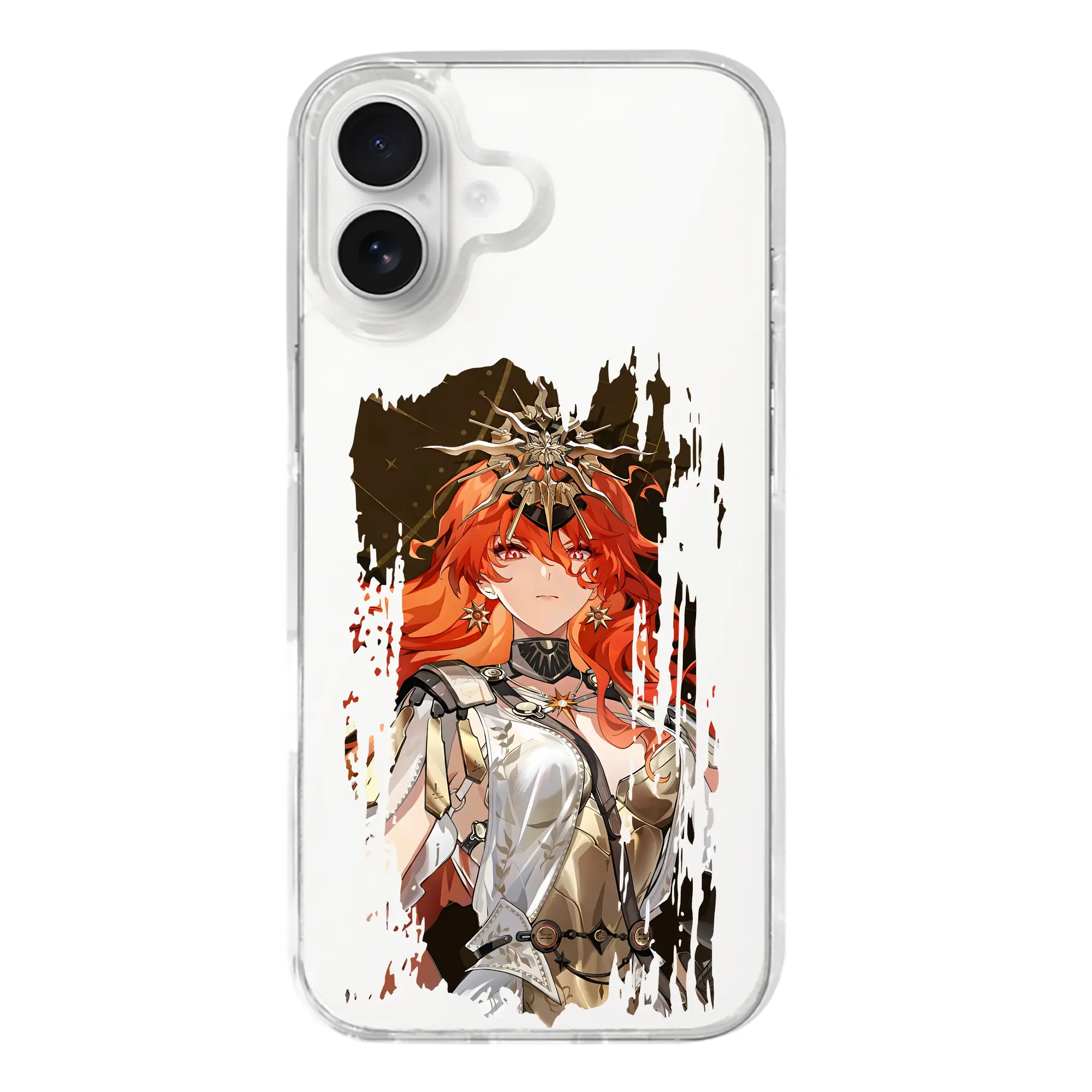 鳴潮 グッズ オーガスタ - iPhone 17シリーズ 透明スマホケース – 薄型・耐衝撃・精密フィット保護カバー